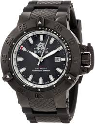Photo 1 of Men's 0736 Subaqua Quartz Gmt Black Dial Watch
