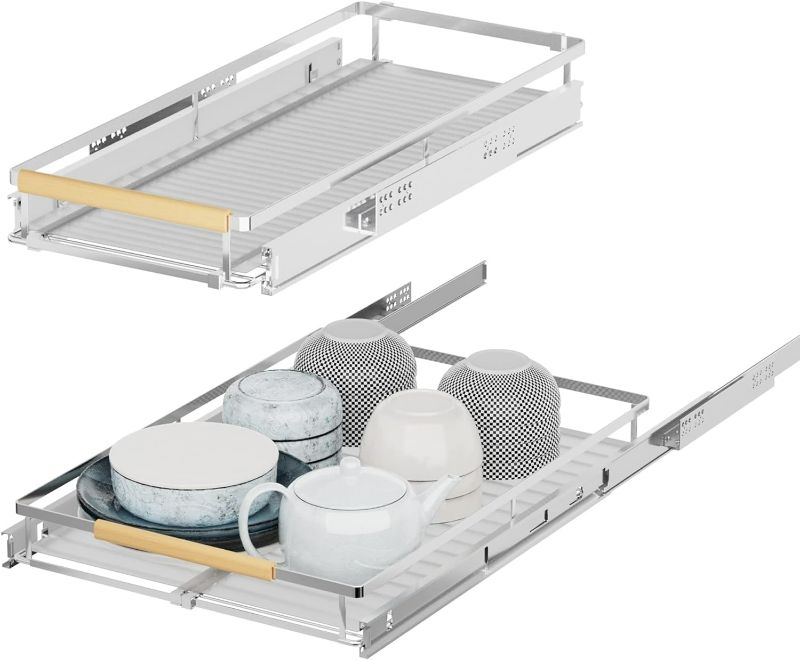 Photo 1 of iPEGTOP 2 Pack Pull Out Cabinet Drawer Shelf Organizer