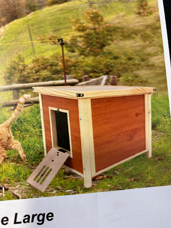 Photo 1 of COLORFOX OUTDOOR CAT HOUSE