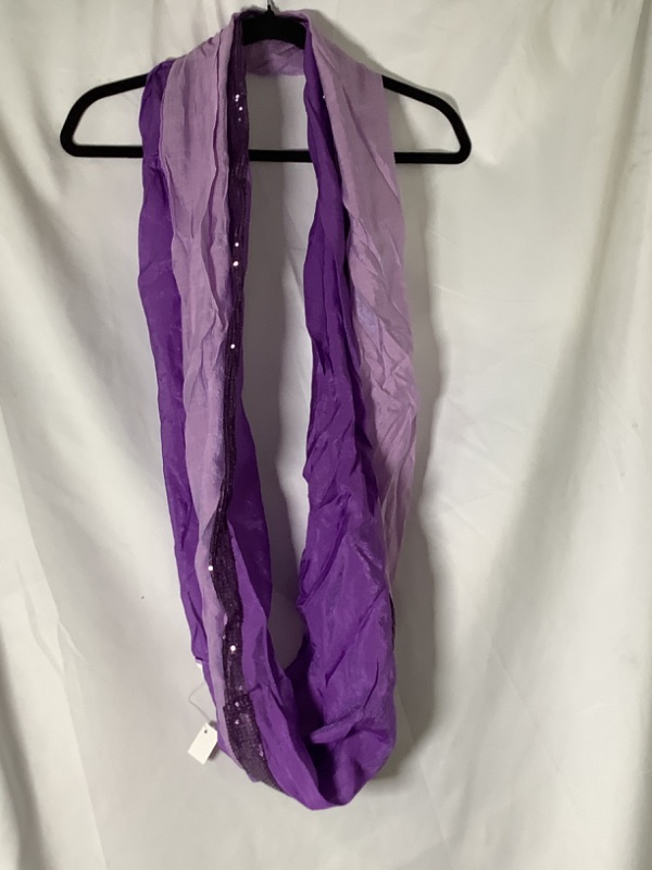 Photo 2 of PURPLE DONUT SCARF NEW