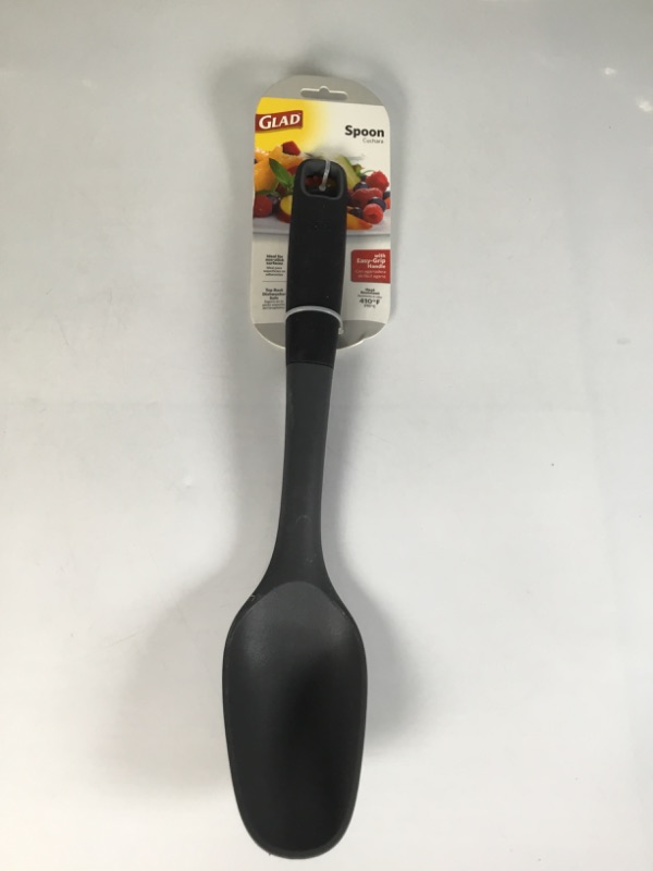 Photo 1 of GRAY SPOON WITH EASY GRIP HANDLE IDEAL FOR NON STICK SURFACES NEW 