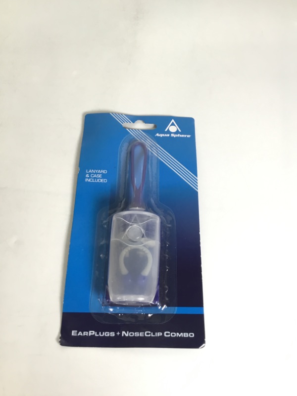 Photo 2 of Aqua Sphere Silicone Ear Plugs and Nose Clip NEW
