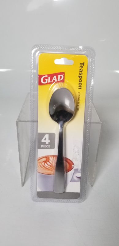 Photo 1 of 4 PIECE STAINLESS STEEL TEASPOON  SET NEW