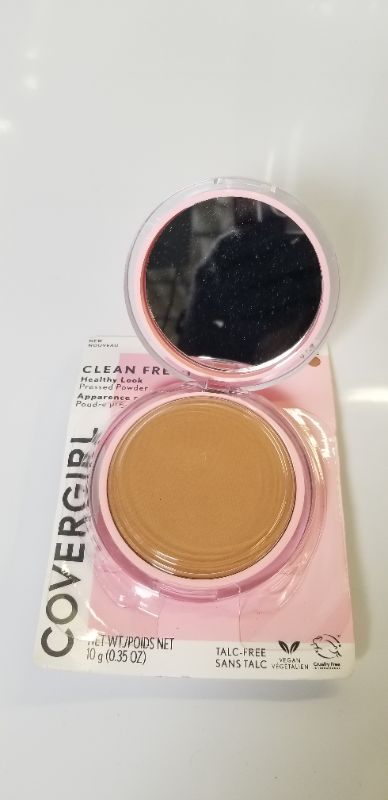 Photo 3 of COVERGIRL Clean Fresh Pressed Powder, Tan, 0.35 Oz  180 Tan NEW