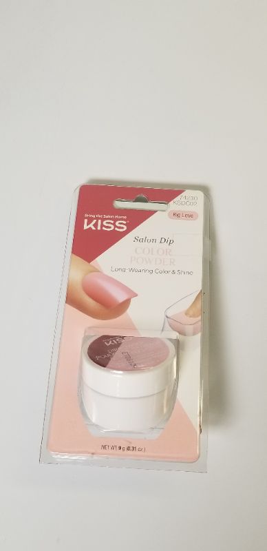 Photo 2 of Kiss Salon Dip Color Powder (Big Love)  NEW