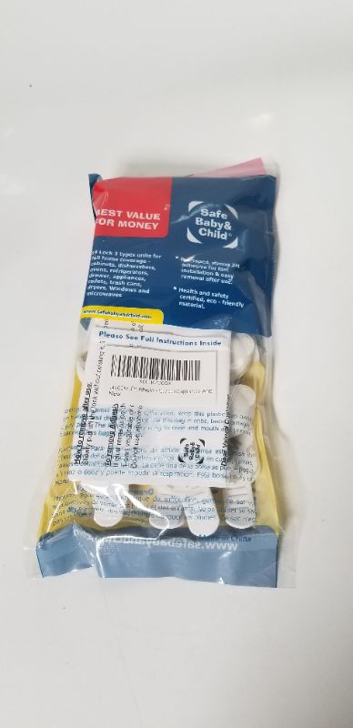 Photo 2 of 1 PACK OF BABY SAFETY LOCKS 4 APPLIANCE LOCKS 6 DRAWER LOCKS AND 12 LATCHING SAFETY LOCKS ALL TOGETHER 42 LOCKS NEW 