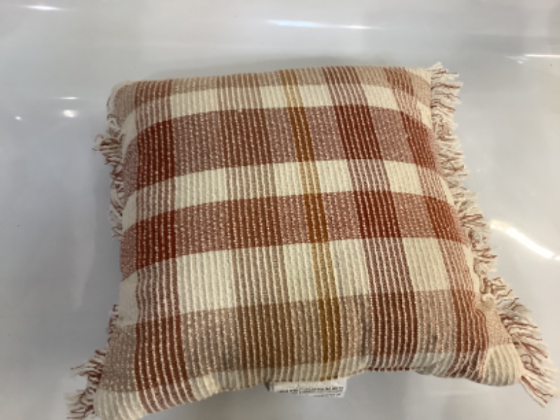 Photo 1 of 18x18 square decorative pillow- threshold