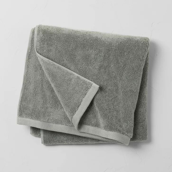 Photo 1 of sage green casaluna washcloth