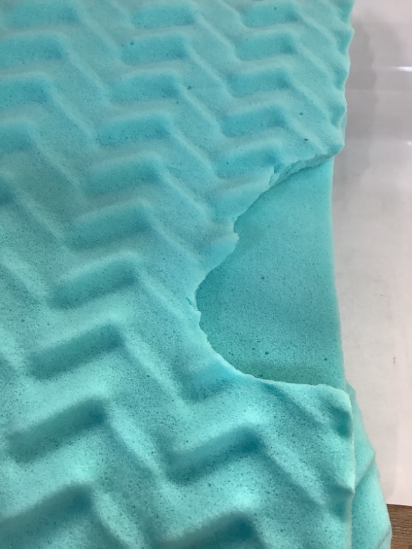 Photo 1 of full size foam mattress topper 1.5