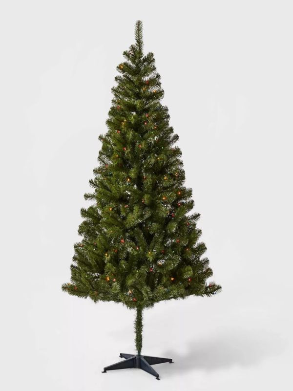 Photo 1 of Wondershop 6' alberta spruce tree multi color lights