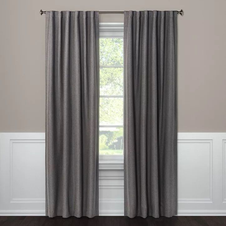 Photo 1 of **SEE NOTES**
1pc Blackout Aruba Linen Window Curtain Panel - Threshold 95in