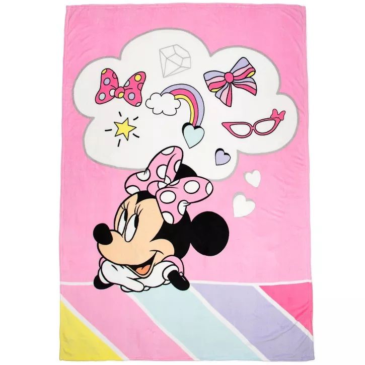 Photo 1 of Minnie Mouse Blanket 90x62