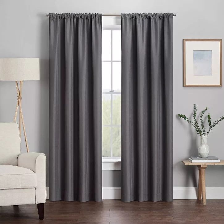 Photo 1 of Kendall Thermaback Blackout Curtain Panel 84x42 one piece