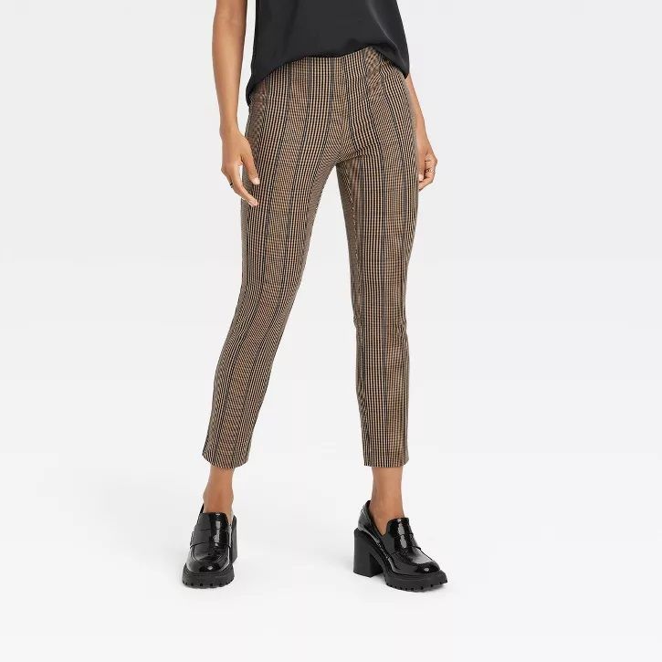 Photo 1 of size 8 plaid a new day from target skinny ankle stretch pants