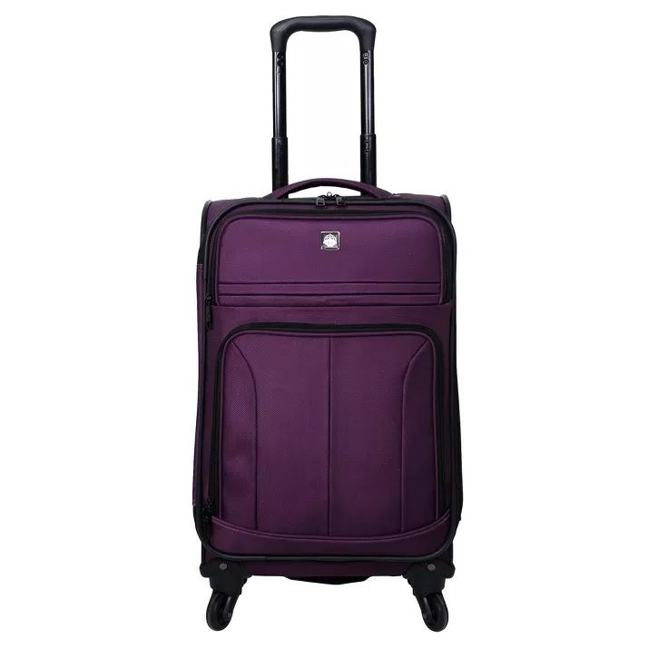 Photo 2 of Skyline Softside Carry On Spinner Suitcase. 21 Inches (H), 13.5 Inches (W), 7.5 Inches (D). holds 40 pounds