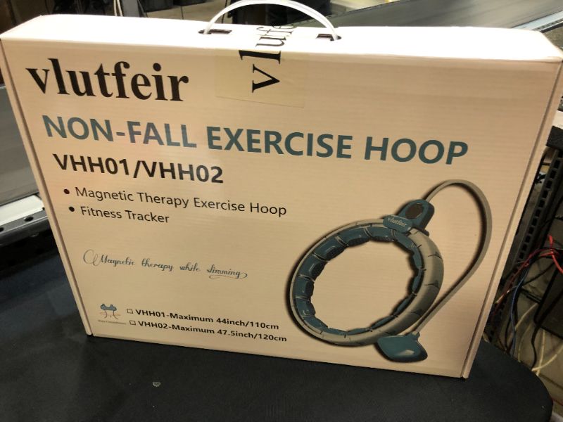 Photo 1 of vlutfeir Smart Weighted Infinity Hula Hoop with Ball, 2-in-1 Fitness Non-Fall Hoola Hoop for Adults&Kids Exercise,Adjustable Knots,3.3lbs Gravity Ball for Better Weight Loss
