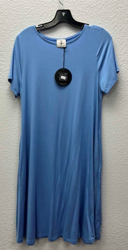 Photo 1 of NWT WOMEN'S SIZE SMALL BLUE TEE SHIRT DRESS  $69.95