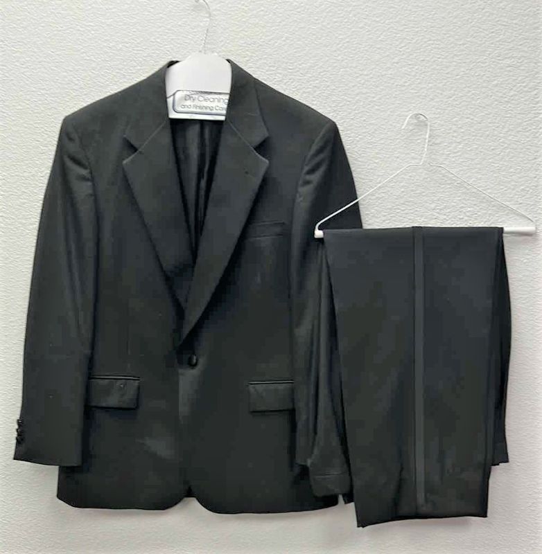 Photo 1 of MEN'S TUX - JACKET 44" x 31" PANTS 36" x 39"