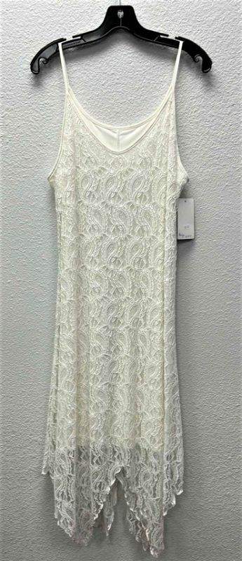 Photo 1 of NWT WOMEN'S SIZE LARGE - White lace dress  $129.95