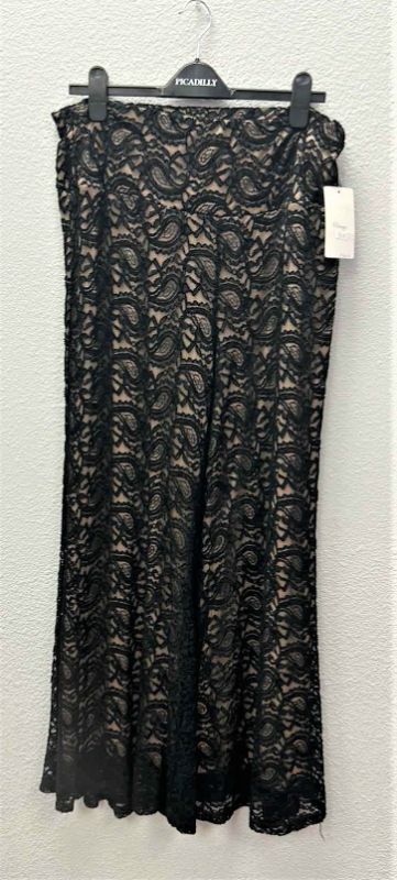 Photo 1 of NWT WOMEN'S SIZE XL  BLACK LACE PANTS $129.95