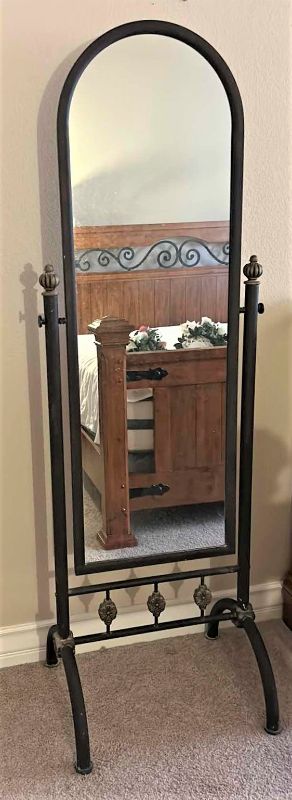 Photo 1 of HOME FURNITURE - VINTAGE METAL  DRESSING  MIRROR H65”