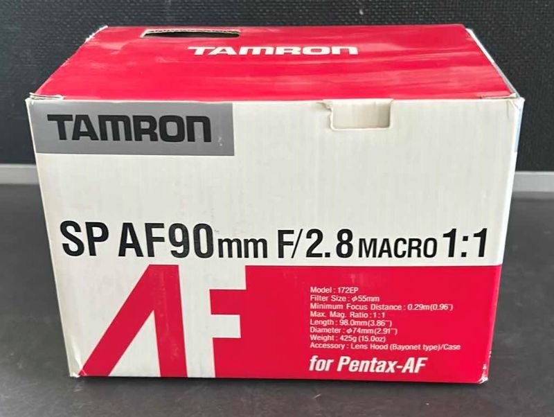 Photo 1 of TAMRON SP AF 90 MM FOR PENTAX 8F