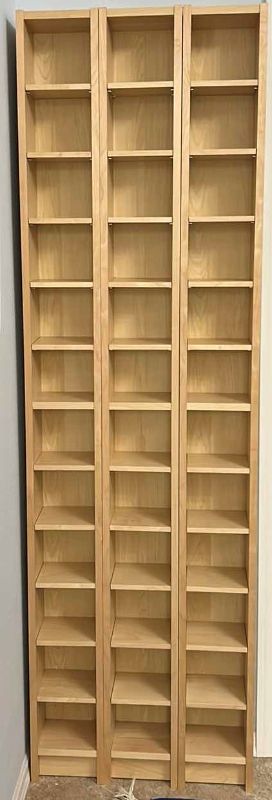 Photo 1 of 3 IKEA THIN SHELVING UNITS  8” x 7” x 80” each