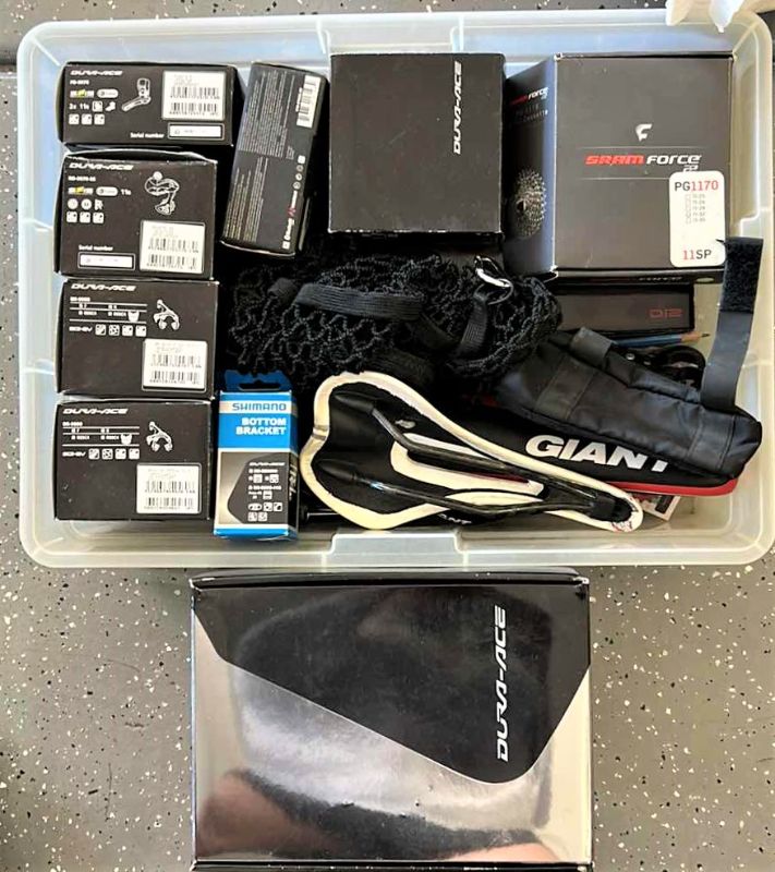 Photo 1 of DURA- ACE GEAR AND BIKE ACCESSORIES