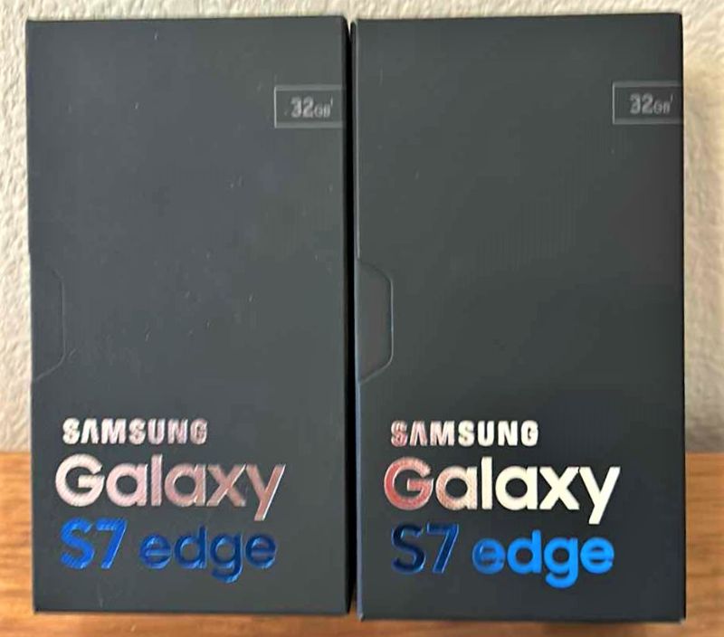 Photo 1 of 2 SAMSUNG GALAXY S7 EDGE CELL PHONES