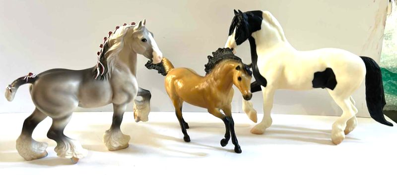 Photo 1 of 3 BREYER COLLECTIBLE HORSES TALLEST 9”