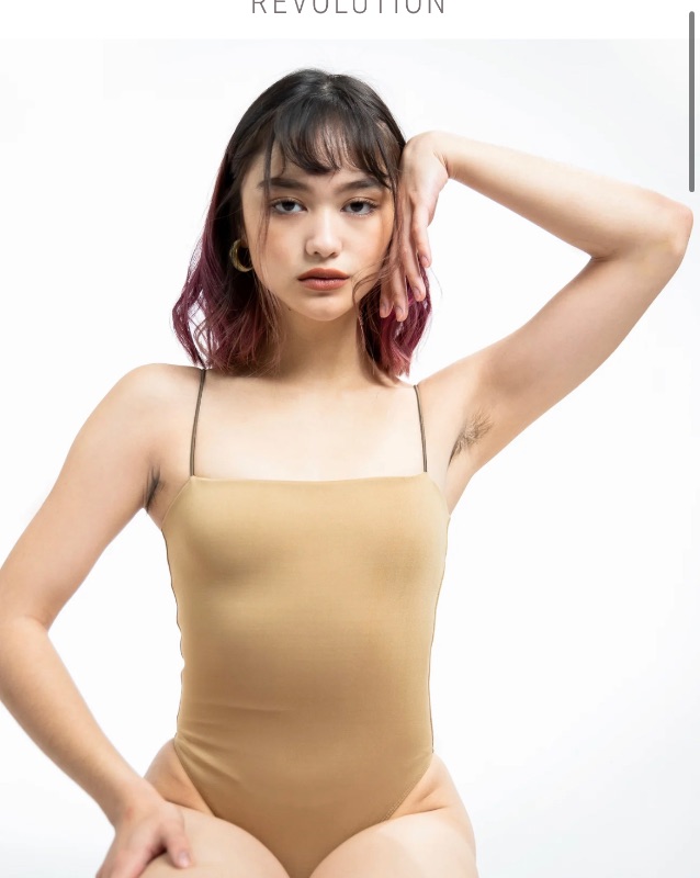 Photo 1 of SIZE XS - IMANI - (LATTE/NUDE) THE IMANI BODYSUIT A LOW STRAIGHT CUT NECKLINE, THIN STRAPS FOR A SLEEK LOOK, AND HIGH CUT TO ELONGATE YOUR LEGS. IT ALSO FEATURES ULTRA SOFT COTTON LINING FOR PEAK COMFORT. IMANI MAKES YOU LOOK STUNNING FOR BOTH DAY AND NIG