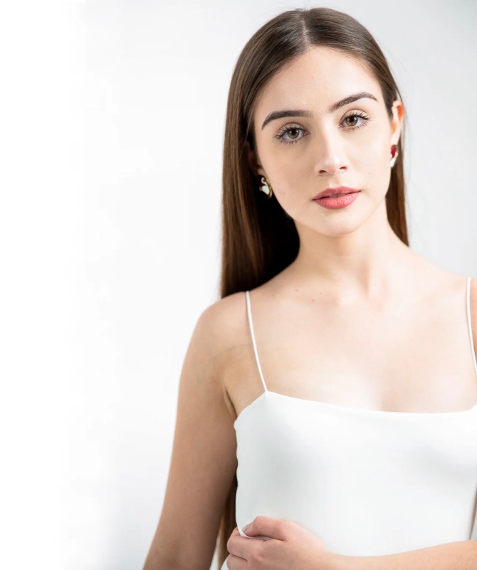 Photo 7 of SIZE S IMANI- (WHITE) THE IMANI BODYSUIT A LOW STRAIGHT CUT NECKLINE, THIN STRAPS FOR A SLEEK LOOK, AND HIGH CUT TO ELONGATE YOUR LEGS. IT ALSO FEATURES ULTRA SOFT COTTON LINING FOR PEAK COMFORT. IMANI MAKES YOU LOOK STUNNING FOR BOTH DAY AND NIGHT LOOKS.