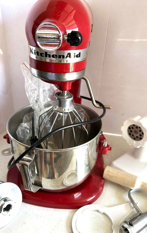 Photo 6 of PROFESSIONAL KITCHEN-AID MIXER WITH ACCESSORIES 