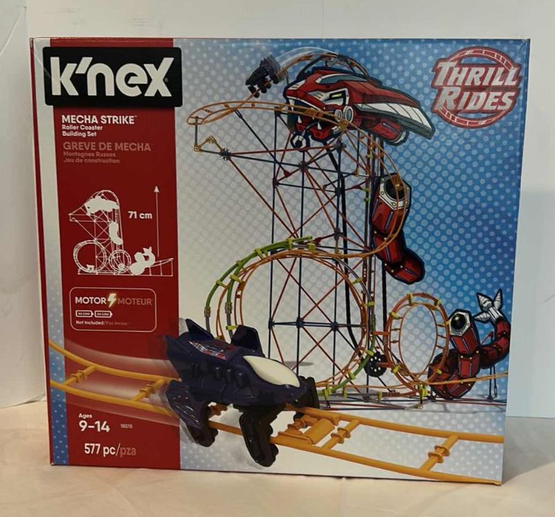 Photo 1 of NEW K’NEX STRIKE ROLLER COASTER BUILDING SET