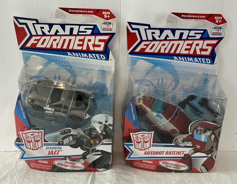 Photo 1 of 2 NEW ANIMATED TRANSFORMERS