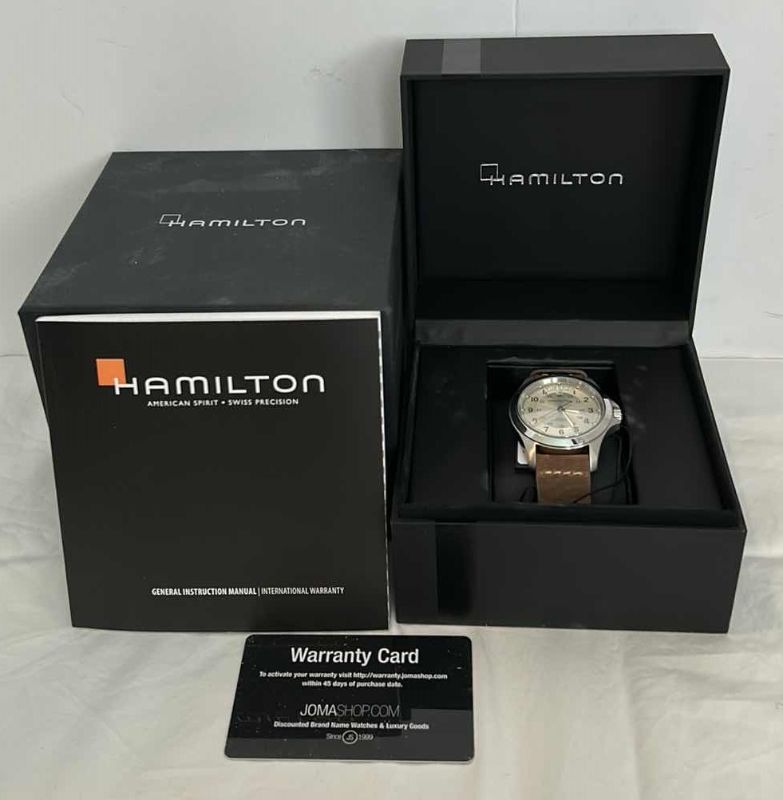 Photo 1 of HAMILTON MENS WATCH -  Khaki Automatic Day / Date 40mm 
$695