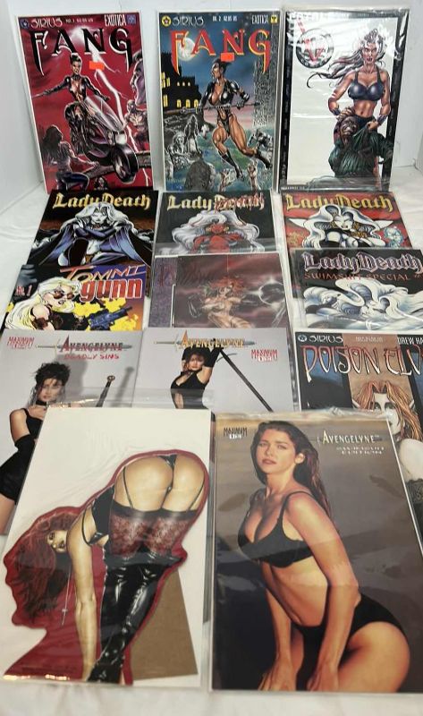 Photo 1 of COMIC BOOKS - MATURE AUDIENCE THEMED ( LADY DEATH SWIMSUIT SPECIAL SIGNED)