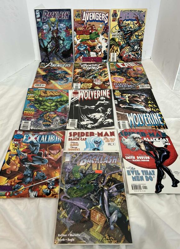 Photo 1 of 13 COMIC BOOKS