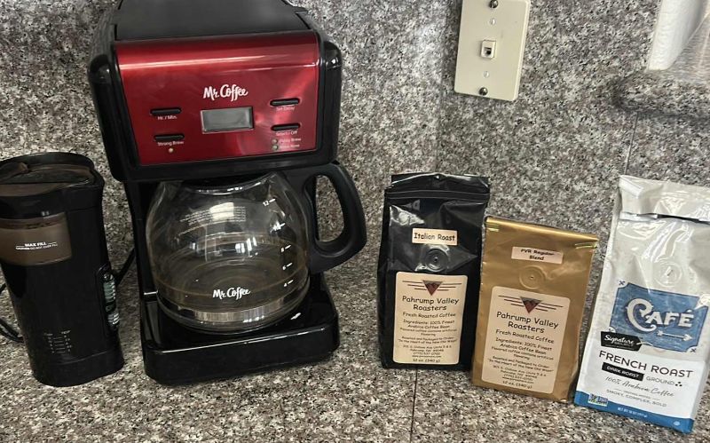 Photo 1 of MR COFFEE, COFFEE MAKER, COFFEE GRINDER AND GROUND COFFEE