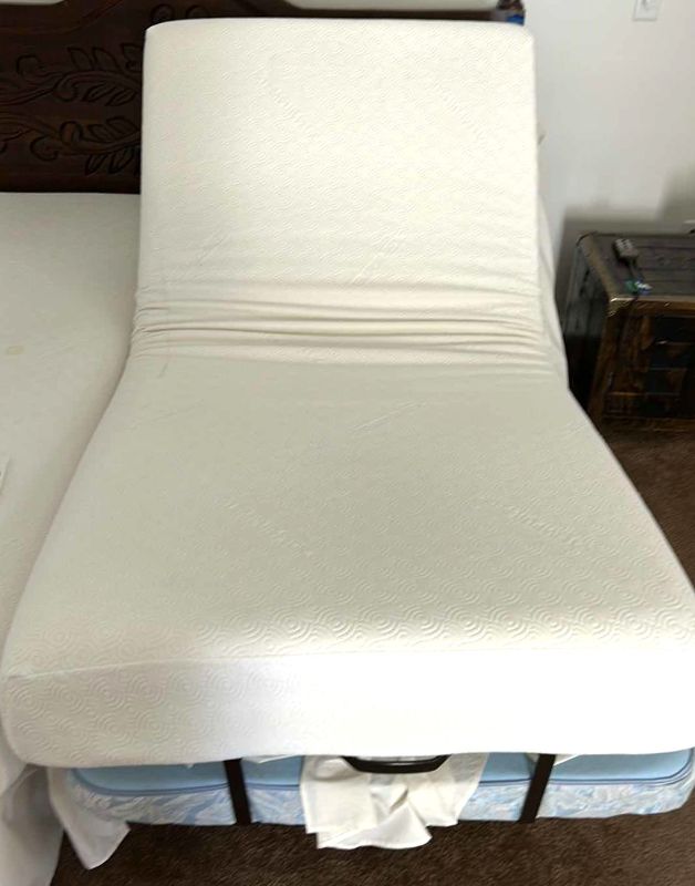 Photo 1 of 2 TEMPURPEDIC ADJUSTABLE MASSAGE BEDS 38” x 79” ea (HEADBOARD SOLD SEPARATELY)