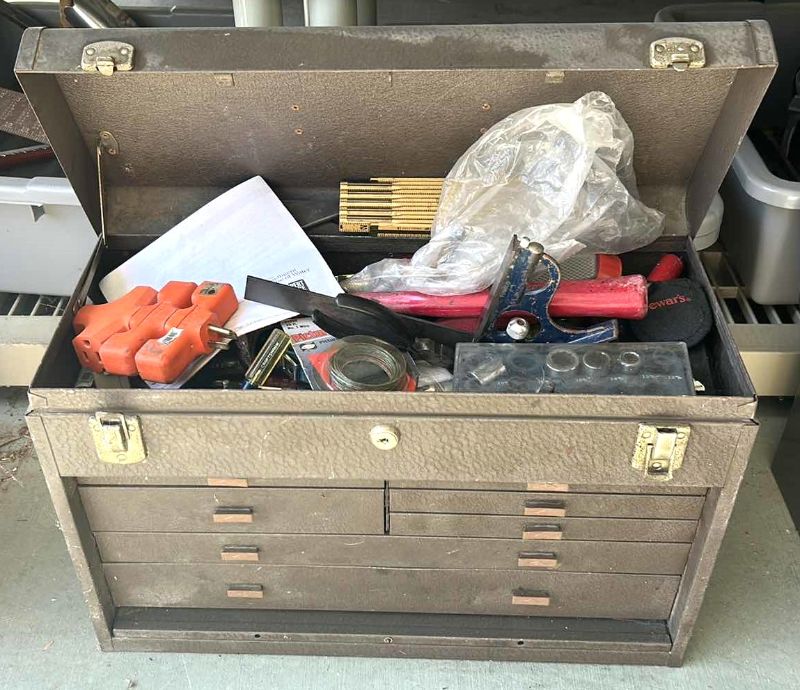 Photo 1 of TOOL BOX WITH TOOLS