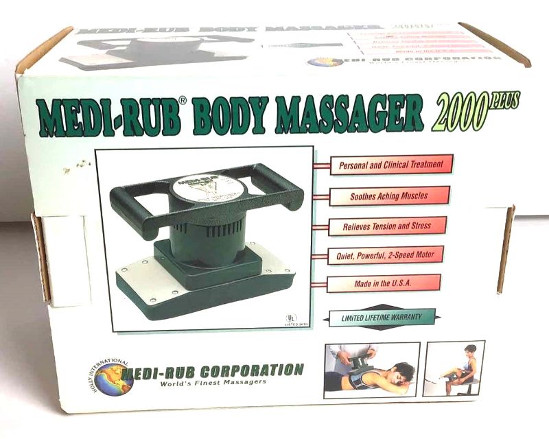 Photo 6 of MEDIRUB BODY MASSAGER 2000PLUS