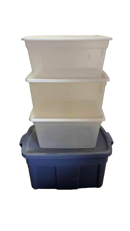 Photo 1 of 4-LARGE STORAGE CONTAINERS STEREILITE