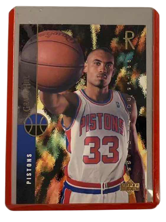 Photo 1 of 1995 UPPER DECK GRANT HILL ROOKIE 157 BASKETBALL CARD