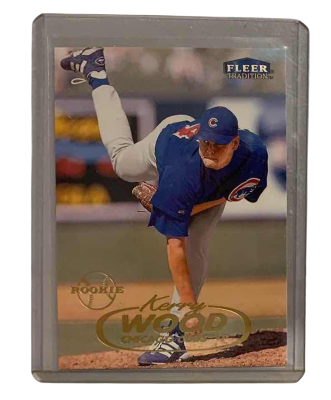 Photo 1 of 1998 FLEER TRADITION KERRY WOOD ROOKIE 563 BASEBALL CARD