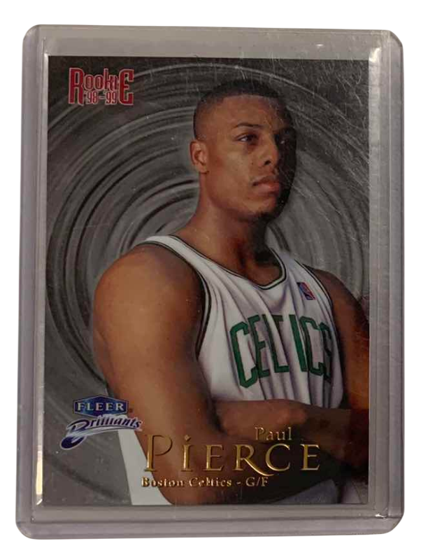 Photo 1 of 1999 FLEER BRILLIANTS PAUL PIERCE ROOKIE 110 BASKETBALL CARD