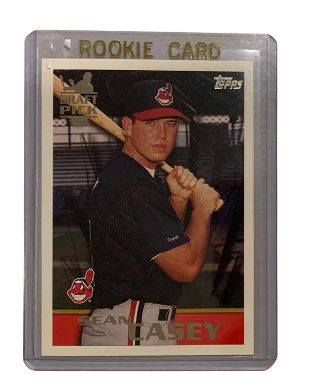 Photo 1 of 1996 TOPPS SEAN CASEY ROOKIE 25 BASEBALL CARD