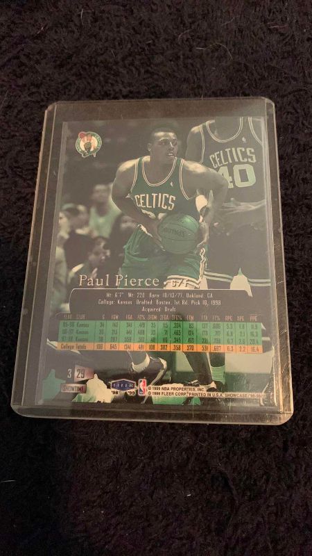 Photo 1 of 1999 FLAIR SHOWCASE PAUL PIERCE ROOKIE CARD NBA BASKETBALL