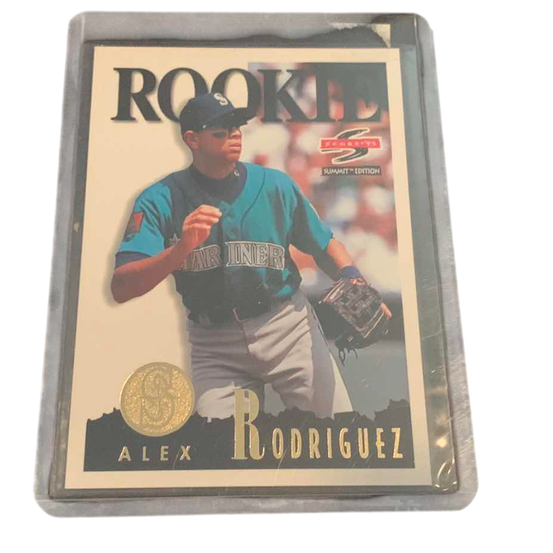 Photo 1 of 1995 SCORE ALEX RODRIGUEZ ROOKIE CARD #133 MLB BASEBALL