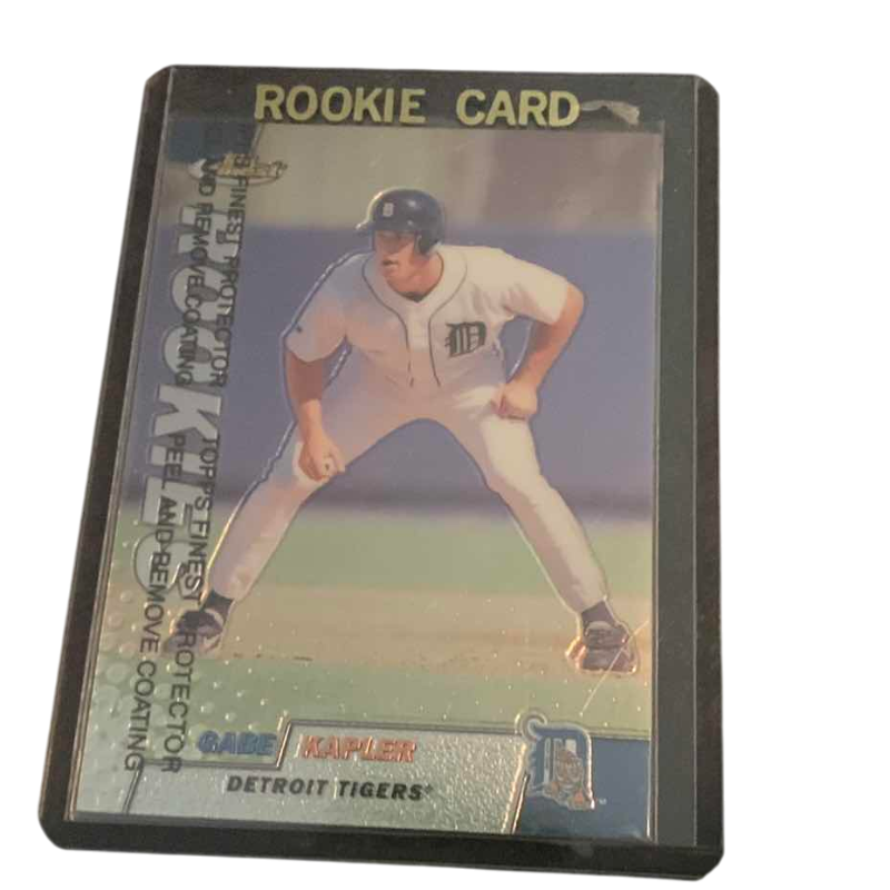 Photo 1 of 1999 TOPPS FINEST GABE KAPLER ROOKIE CARD #150 MLB BASEBALL